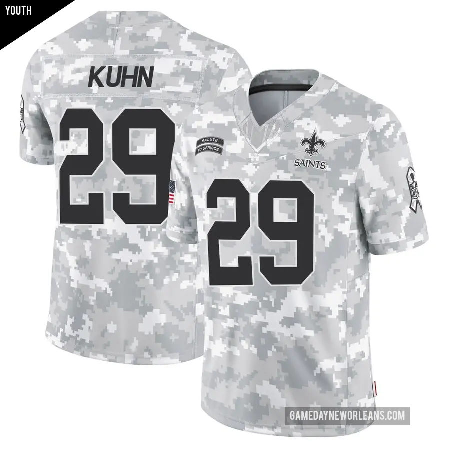 John Kuhn Jersey Legend Game Limited Elite Jerseys Saints Store